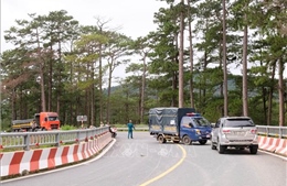 Thông đèo D’ran Đà Lạt sau 1,5 tháng ách tắc vì sạt lở do mưa lũ