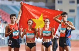 SEA Games 33: Điền kinh Việt Nam phá sâu kỷ lục Đại hội 