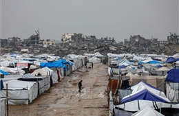 Tình hình nhân đạo tại Gaza xấu đi do mưa bão