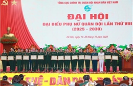 Tuyên dương 85 tập thể, cá nhân xuất sắc trong phong trào phụ nữ Quân đội