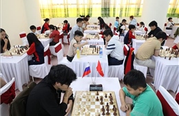 Trên 100 vận động viên tham gia Giải Cờ vua quốc tế năm 2025