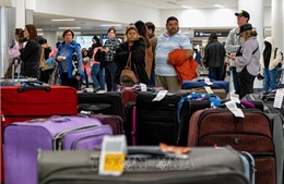 Hàng nghìn chuyến bay tại Mỹ bị hủy sau Giáng sinh