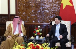 Chủ tịch nước Lương Cường tiếp các Đại sứ Saudi Arabia và Philippines chào từ biệt