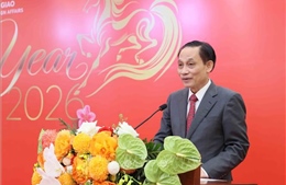 Bộ trưởng Ngoại giao gặp mặt các cơ quan báo chí nhân dịp Xuân Bính Ngọ 2026