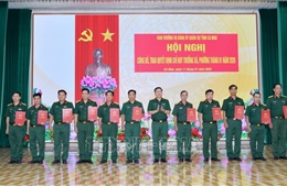 Trao quyết định điều động, bổ nhiệm Chỉ huy trưởng Ban Chỉ huy quân sự cấp xã