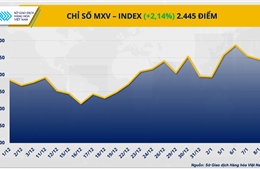 Giá bạc bứt phá ngoạn mục, MXV-Index tăng hơn 2%