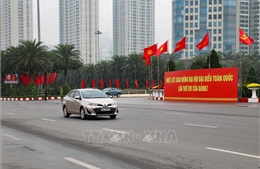 Đảm bảo an ninh trật tự, an toàn giao thông cho phiên khai mạc Đại hội XIV của Đảng