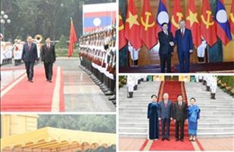 Vun đắp và phát triển hơn nữa quan hệ đặc biệt Việt Nam-Lào