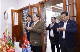 Chủ tịch Quốc hội Trần Thanh Mẫn tri ân gia đình nguyên lãnh đạo Đảng, Nhà nước