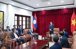 Bộ Công an Việt Nam - Lào tăng cường hợp tác phòng chống tội phạm xuyên quốc gia 