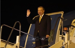 Tổng Bí thư Tô Lâm kết thúc tốt đẹp chuyến thăm cấp Nhà nước tới Lào