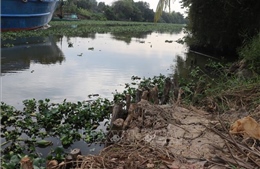 Tây Ninh công bố tình huống khẩn cấp sạt lở bờ kênh Dương Văn Dương