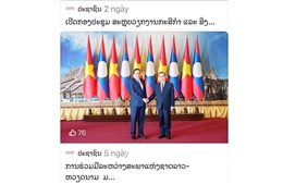 Việt Nam và Lào tăng cường hợp tác hiện thực hóa nội hàm 'gắn kết chiến lược'