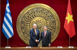 Phó Chủ tịch Quốc hội Nguyễn Đức Hải hội đàm với Phó Chủ tịch thứ nhất Quốc hội Hy Lạp