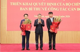 Đồng chí Trần Huy Tuấn giữ chức Bí thư Tỉnh ủy Ninh Bình