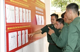Lực lượng vũ trang chuẩn bị chu đáo cho bầu cử sớm