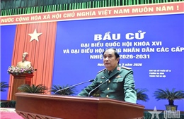 Bộ Tổng Tham mưu tổng duyệt chương trình khai mạc bầu cử