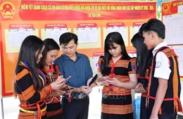 Đẩy mạnh ứng dụng công nghệ số trong công tác bầu cử