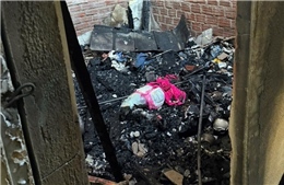 Cháy nhà dân ở Gia Lai, hai trẻ tử vong