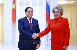 Thủ tướng Phạm Minh Chính hội kiến Chủ tịch Hội đồng Liên bang Nga