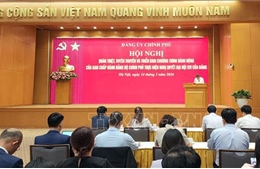 Đảng ủy Chính phủ: Phát động Cuộc thi chính luận bảo vệ nền tảng tư tưởng của Đảng