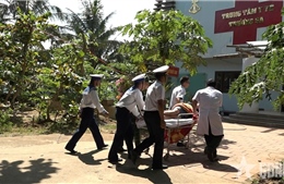 Bệnh xá đảo Trường Sa kịp thời cấp cứu ngư dân gặp nạn trên biển