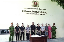 Bắt tạm giam 9 đối tượng núp bóng mua bán nợ để cưỡng đoạt tài sản