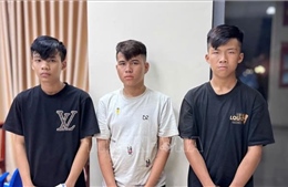 Tạm giữ hình sự nhóm thanh, thiếu niên thực hiện nhiều vụ cướp tài sản