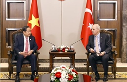 Chủ tịch Quốc hội Trần Thanh Mẫn hội kiến Chủ tịch Quốc hội Thổ Nhĩ Kỳ