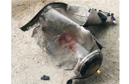 Bình khí bất ngờ phát nổ tại cơ sở thu mua sắt vụn khiến một người bị thương