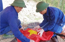 Phát hiện hài cốt liệt sỹ trong hầm chiến đấu tại Quảng Trị