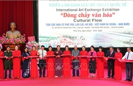 Triển lãm giao lưu mỹ thuật quốc tế: Dòng chảy văn hóa nối nhịp Việt Nam - Hàn Quốc