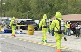 Mỹ: Rò rỉ hóa chất tại một nhà máy, ít nhất 2 người thiệt mạng
