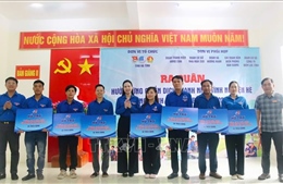 Thanh niên tình nguyện triển khai nhiều chương trình hỗ trợ các địa bàn khó khăn