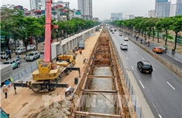 Hà Nội rào chắn, tổ chức giao thông các tuyến đường phục vụ thi công dự án 