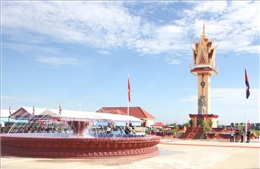 Khánh thành Đài Hữu nghị Campuchia - Việt Nam tại tỉnh Pursat