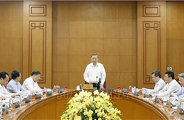 Tổng Bí thư, Chủ tịch nước Tô Lâm chủ trì buổi làm việc với Đảng uỷ Chính phủ