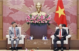 Chủ tịch Quốc hội Trần Thanh Mẫn tiếp Đại sứ Ấn Độ tại Việt Nam