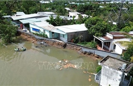 Đồng Tháp phê duyệt 2 dự án khắc phục sạt lở bờ bao kết hợp giao thông