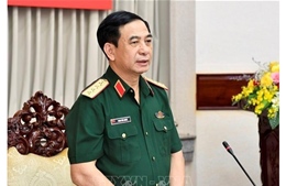 Đại tướng Phan Văn Giang tiếp Thứ trưởng Bộ Quốc phòng UAE