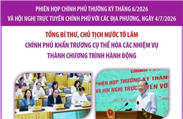Chính phủ khẩn trương cụ thể hóa các nhiệm vụ thành chương trình hành động