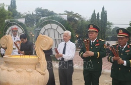 Triển khai tìm kiếm, quy tập tại khu vực xã Minh Đức, thành phố Đồng Nai