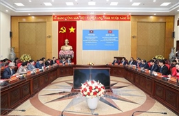 Đoàn đại biểu Ban Tổ chức Trung ương Đảng NDCM Lào thăm và làm việc tại Ninh Bình