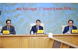 Thủ tướng Lê Minh Hưng dự và chỉ đạo hội nghị triển khai năm học 2026-2027