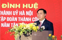 Bí thư Thành ủy Hà Nội thăm, động viên Tập đoàn Thành Công ra quân sản xuất đầu năm