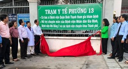 TP Hồ Chí Minh có trạm y tế đầu tiên theo nguyên lý Y học gia đình 