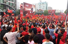  TP Hồ Chí Minh trang bị nhiều màn hình lớn xem trận chung kết AFF Cup 2018 