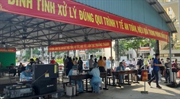 TP Hồ Chí Minh xuất hiện những ổ dịch COVID-19 trong cộng đồng