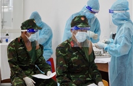 TP Hồ Chí Minh: Tiêm vaccine mũi thứ 2 cho các chiến sĩ tham gia phòng, chống dịch