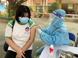TP Hồ Chí Minh bắt đầu tiêm vaccine phòng COVID-19 cho trẻ em